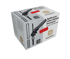 Agulha para Coleta Múltipla 25x0,70mm Com Dispositivo de Segurança Descarpack Cx com 100 Unidades