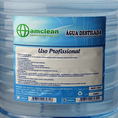 Água Destilada 5L