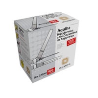 Agulha Hipodérmica 30x0,70mm com Dispositivo de Segurança Descartável Descarpack Com 100 Unidades