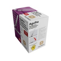 Agulha Hipodérmica 25x0,55mm com Dispositivo de Segurança Descartável Descarpack Com 100 Unidades