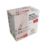 Agulha Hipodérmica 40x1,20mm com Dispositivo de Segurança Descartável Descarpack Com 100 Unidades