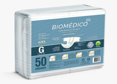 Fralda Geriátrica Dr. Biomédico – Pacote com 50 Unidades