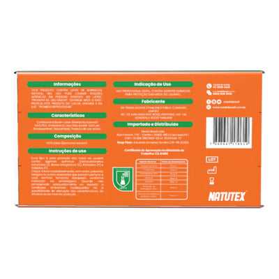 Luva Látex Medix Brasil Profissional - Caixa com 100 un