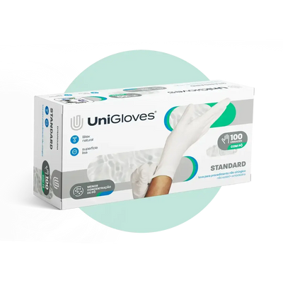 Luva Látex Unigloves