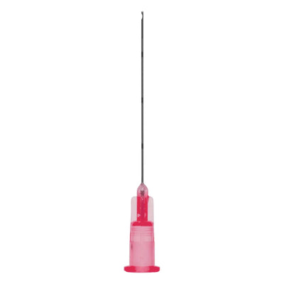 Microcânulas Uniqmed - 18G (1.25mm) x 50mm - Caixa com 24 unidades - Com Agulha Auxiliar
